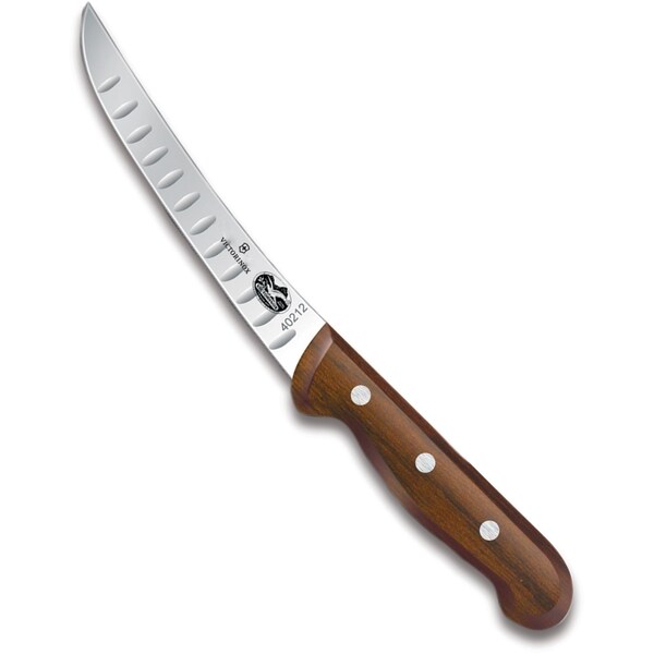 Swiss Army Brands 2023 Victorinox 40212 Kitchen Wood Boning - Curved, 6In Extra-Stiff, Granton Blade VIC-5.6520.15 - main